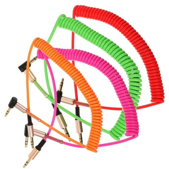 Raindrops Audio Cable Plastic 4Pcs 16.11X0.39X0.39In For Musicians In Recording
