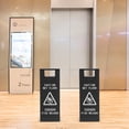 thumbnail image 3 of 9*23.6in 2Pcs Stainless Steel Wet Floor Sign, Caution Wet Floor Sign Safety Warning Sign, 3 of 9