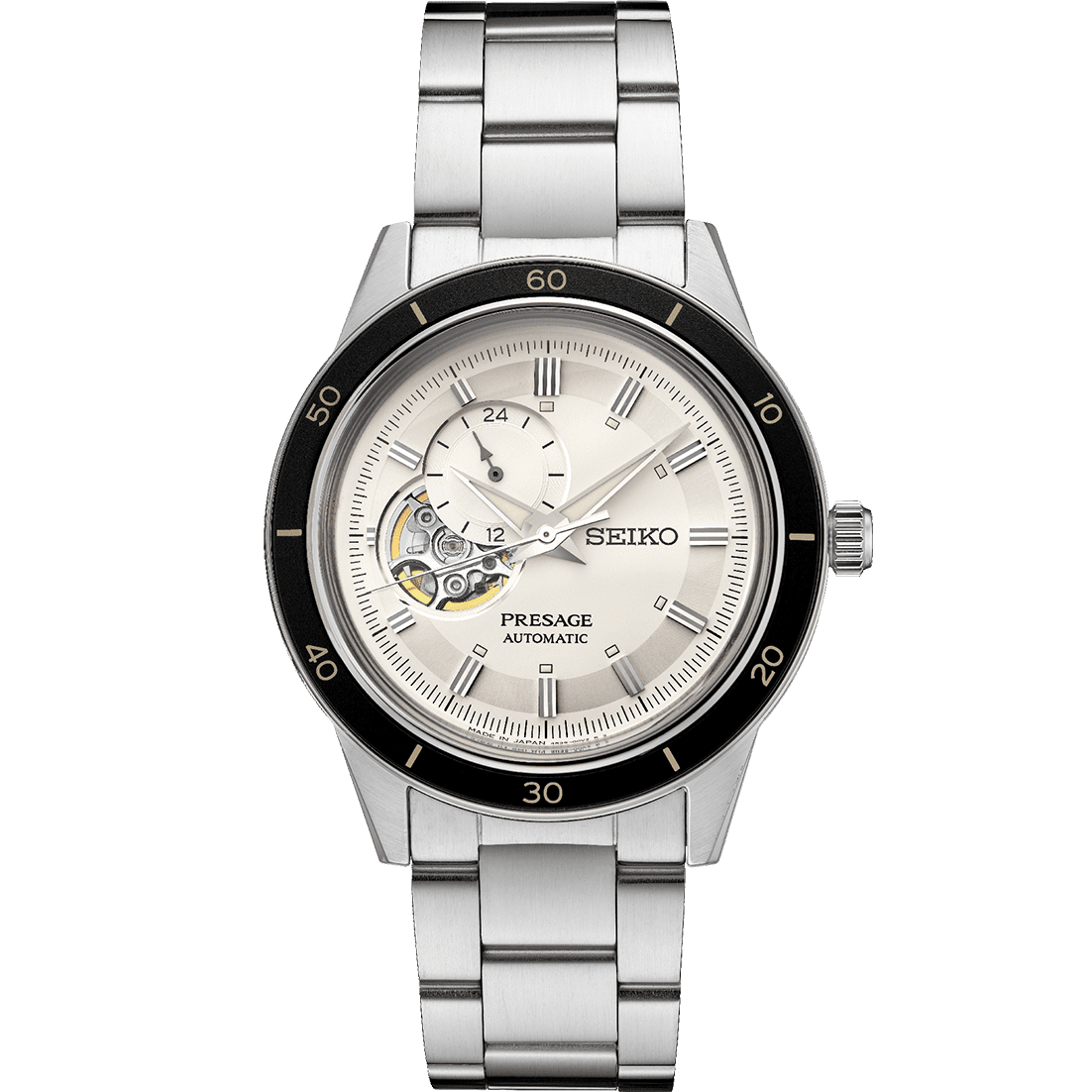 Undertrykke Nord Bevægelse My Watch ST Seiko Presage SSA423 Stainless Steel Magnetic Resistant  Automatic Men's Watch - Walmart.com