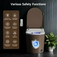 thumbnail image 3 of WANSID Smart Toilet with Tankless Bidet Wash,UV Sterilization,Child Mode and Fragrance Function,Auto Open /Soft Closing Lid,1.28 Gallons Dual Flush,Heat Seat,Warm Wash/Dryer, 3 of 26