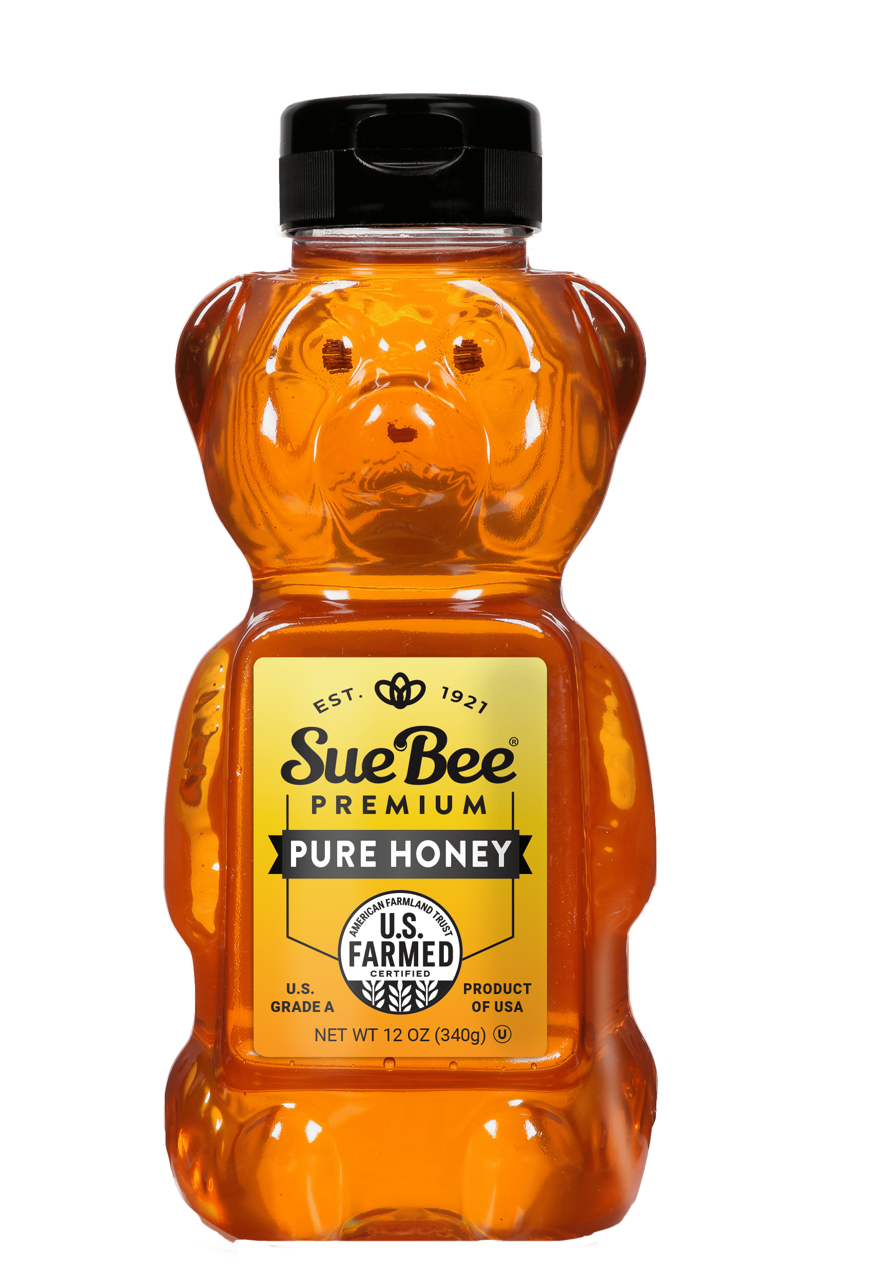 Sue Bee Honey Bear 12 oz Bottle