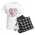 thumbnail image 4 of CafePress - This Girl Can Dance Women's Light Pajamas - Women's Short Sleeve Print T-Shirt and Pants Light Cotton Pajama Set, 4 of 7