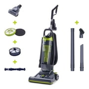Black and Decker BDURV309 Upright Corded Bagless Vacuum Cleaner, Gray/Green