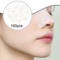 thumbnail image 1 of 100 Almohadillas De Algodón Para La Nariz, Prácticas Y Suaves Para Hombres Y Mujeres, Para El Cuidado De Los Poros Faciales., 1 of 10