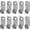 J Shaped Hanger (10pcs), variant on 10 count Heavy Duty J-Shaped Hangers 304 Stainless Steel Wall Mounted Mini J Hook for Mirror Picture Frames  Wire/D Rings/Keyhole Hangers ()