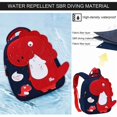 thumbnail image 3 of MARSEE Cartoon Baby School Bag - Nursery Backpacks - Blue Dinosaur Pattern, 3 of 4