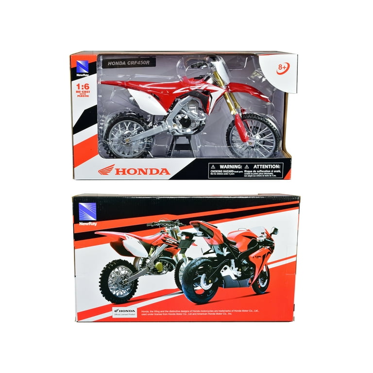 NewRay 1:6 Scale Dirtbike CRF450R 2017 - Walmart.com
