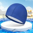thumbnail image 6 of Silicone Swim Cap for Women & Men - Non Slip Swimming Pool Hat for Long/Short Hair, Watertight Comfortable Bathing Cap for Surfing, Swimming, Paddling, Pool Party - Lightweight & Durable, 6 of 6