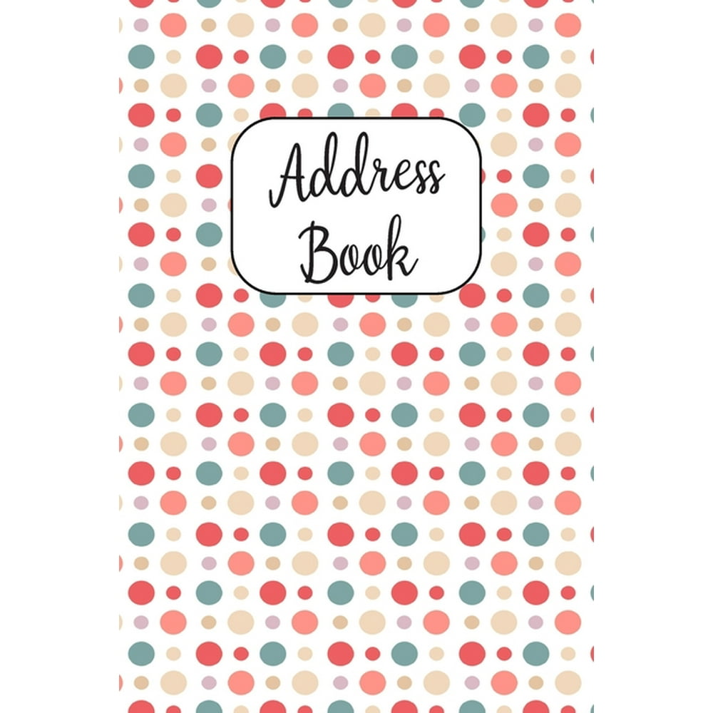 6x9 Size Address Book Address Book Cute Address Book with