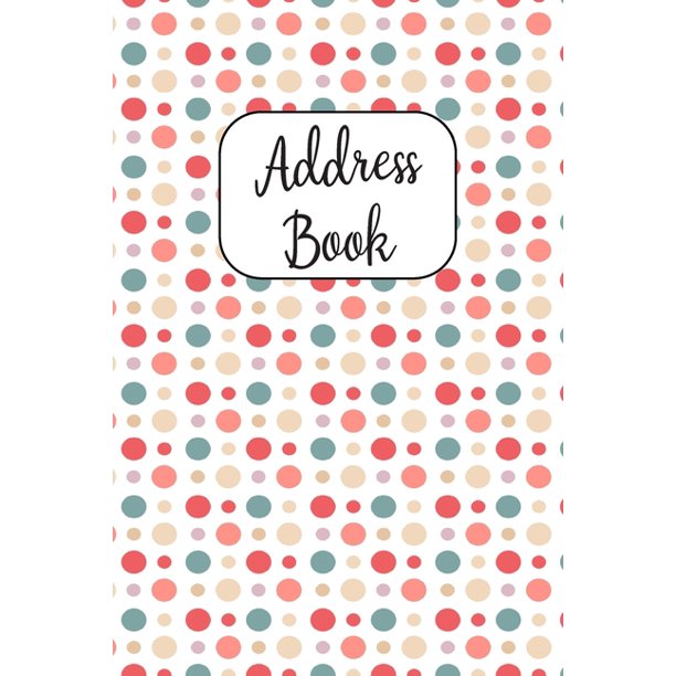 6x9 Size Address Book Address Book Cute Address Book with