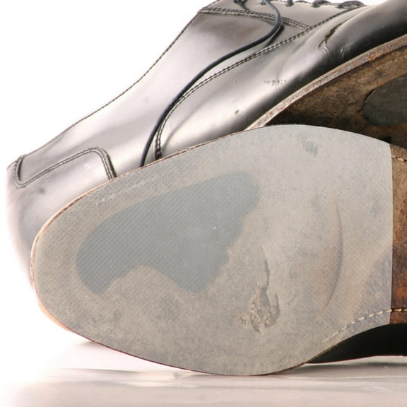 Amosfun 2Pcs Self Adhesive Rubber Sole Protector Pads for Shoe Bottom Grip