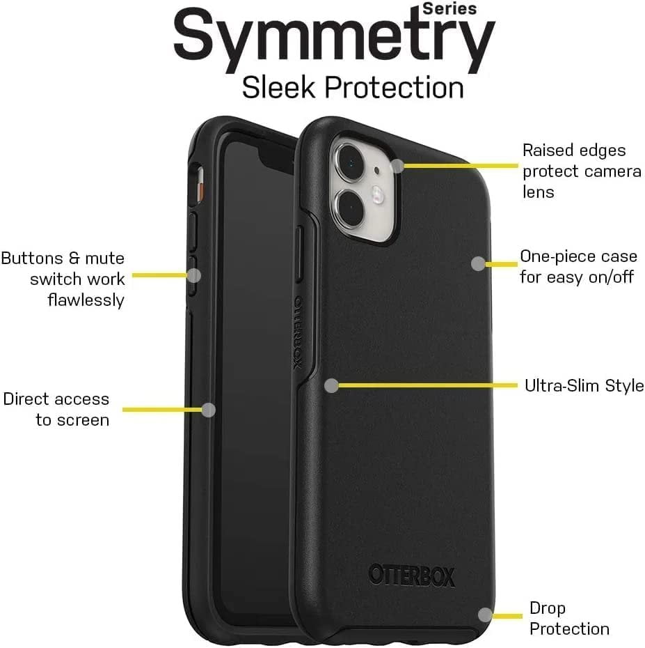 OtterBox iPhone 11 and iPhone XR Symmetry Series Case, Beguiled Rose