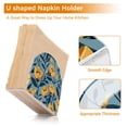 thumbnail image 3 of Ryvnso Acrylic Napkin Holder Table Kitchen Paper Tissue Organization 2 Pack Poppy Floral Pattern, 3 of 7