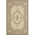 thumbnail image 2 of Safavieh Courtyard Dorian Oriental Indoor/Outdoor Area Rug, Creme/Brown, 9' x 12', 2 of 9