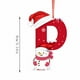 thumbnail image 2 of Adornos navideños, adornos navideños, regalos navideños, árbol de Navidad acrílico 2D, colgante de 26 letras, regalo decorativo, colgantes para fiestas navideñas familiares, objetos colgantes, 2 of 6