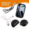thumbnail image 2 of Air Quality Detector Dust Detector PM2.5 PM10 PM1.0 Temp&humidity Detector black, 2 of 8