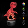 thumbnail image 3 of RKSTN Night Light, LED Lights 3D Dinosaur Children Night Lamp Led Colors Changing Lighting Decoration Creative Gift Lamp Bedside Lamp Table Lamp Personalized Night Light, 3 of 9