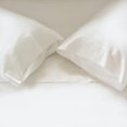 thumbnail image 2 of PinesC 400 Thread Count Cotton Sateen Pillowcases (Standard, White), 2 of 5