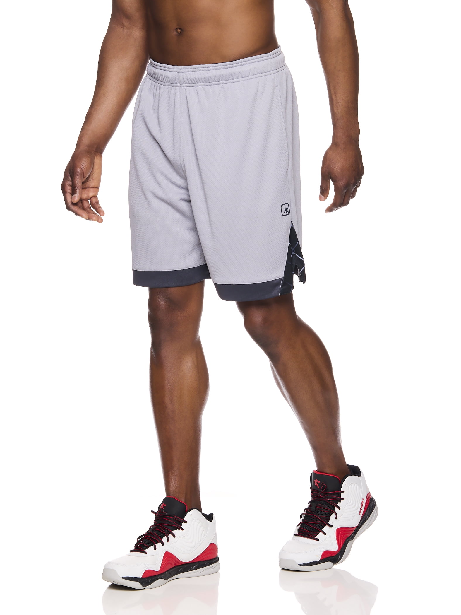 AND1 Mens and Big Men's Offense 8" Shorts, up to Size S-5XL