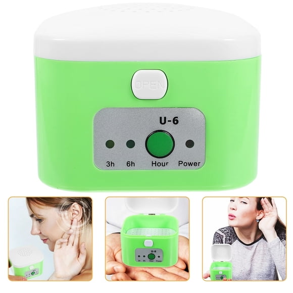 HLONK 1 set of Hearing Aid Dryer Electric USB Drying Box Headphone Dehumidifier