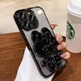 thumbnail image 1 of Folding Rabbit Mirror Bracket Case For Xiaomi Redmi Note 11 12 Pro Plus Turbo 12S 11S 10S 9S 10 9 Mi POCO X5 X3 NFC M4 Pro Cover, 1 of 7