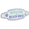 thumbnail image 3 of Northlight Welcome To Our Beach House Metal Wall Sign - 25.25", 3 of 6