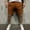 Gold, variant on Ceisia Men's Casual Raw Hem Shorts Loose Fit Elastic Drawstring Waist Solid Color Side Pocket Daily Outdoor Summer Beach Short Pants Yellow S Gifts for Father