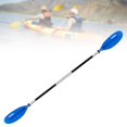 thumbnail image 1 of Tabla de remo para Kayak, paletas de 87 ", hoja de nailon, remo de canoa de doble extremo, remo de barco para kayak, tabla de surf de barco de goma Azul, 1 of 8