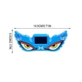 thumbnail image 3 of Luz Estroboscópica Led con Forma de Ojo de Diablo Alimentada Por Energía Solar para Parabrisas de Automóviles: Luz de Seguridad de Advertencia para Camiones, Suv y Furgonetas. No Requiere Cableado., 3 of 6