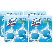 Lysol Hygienic Automatic Toilet Bowl Cleaner, Atlantic Fresh 2 ct (Pack of 4)