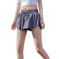 thumbnail image 3 of Greeniant Pantalones cortos de verano para correr para mujer 2 en 1, pantalones cortos de secado rápido para maratón, pantalones cortos Uniforme atlético Azul XXXL, 3 of 6