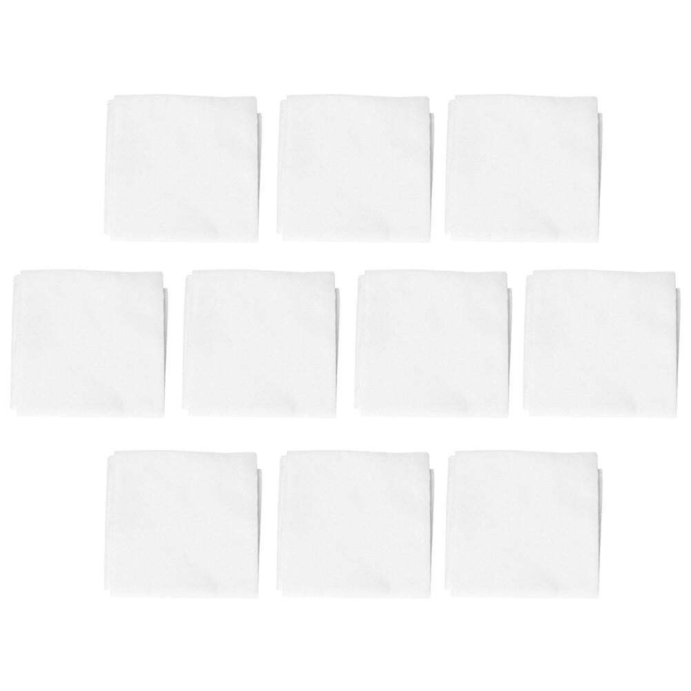10Pcs Tofu Cheesecloth Cotton Muslin Reusable Cotton Fabric Hemmed