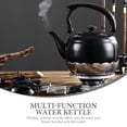 thumbnail image 6 of TAILTOSS Stainless Tea Kettle Black Heat Resistant Office Accessory 1Set, 6 of 11