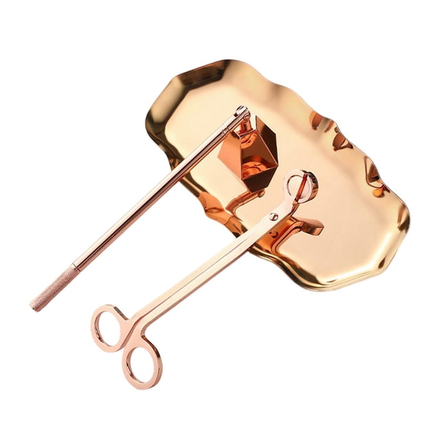 yingyy Wick Cutter Bell Extinguisher Kit To Trim And For Smoke-Free Candle Burning Candle Wick Trimmer