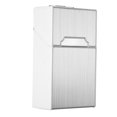 thumbnail image 4 of Caja portátil para cigarrillos con soporte para cigarrillos de 20 piezas con encendedor electrónico con carga USB (plateado), 4 of 5