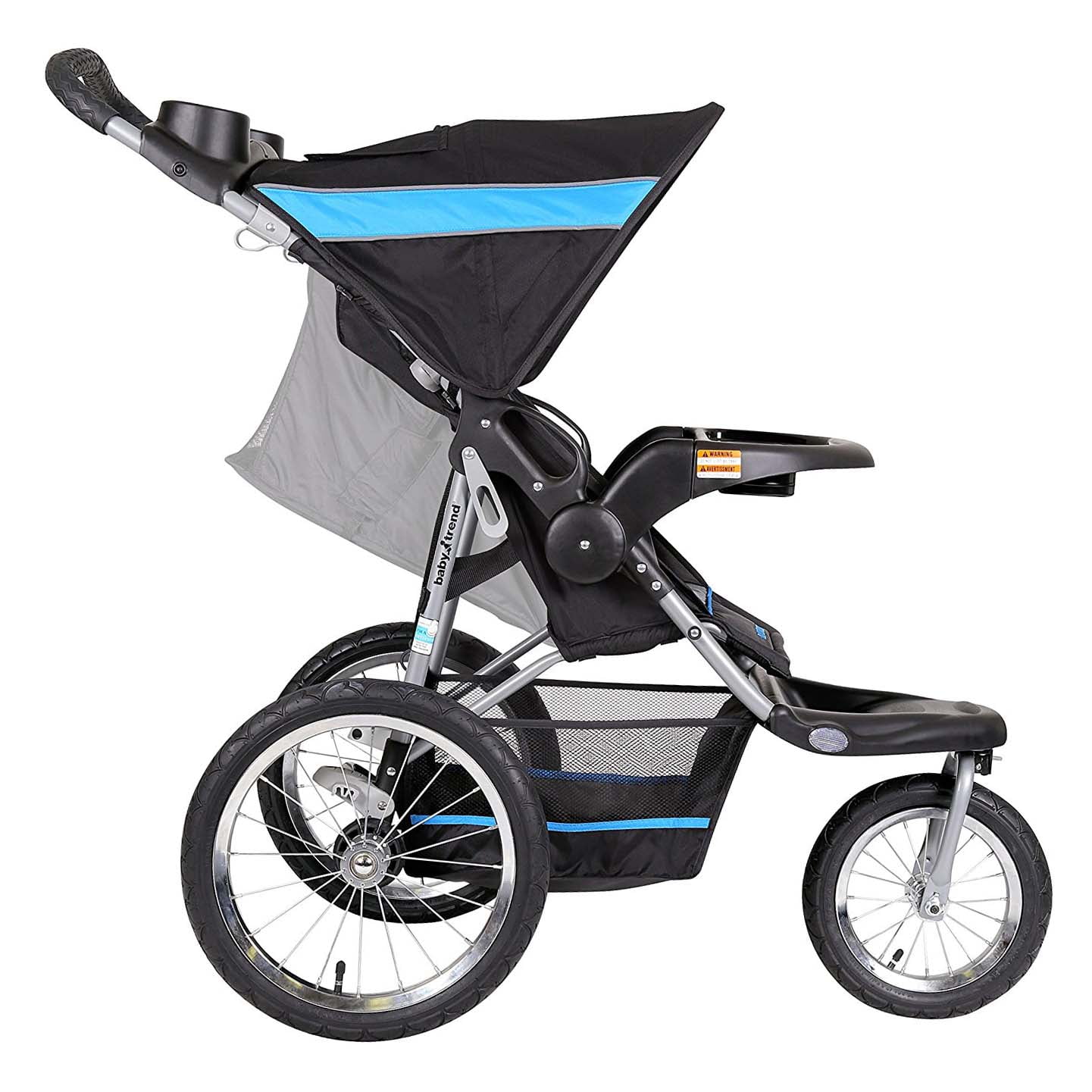 baby trend jogging stroller blue