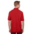 thumbnail image 2 of Gildan Men's Polo T-Shirt Dryblend CVC Sport Shirt Short Sleeve Casual Tee, Red, L, 2 of 2