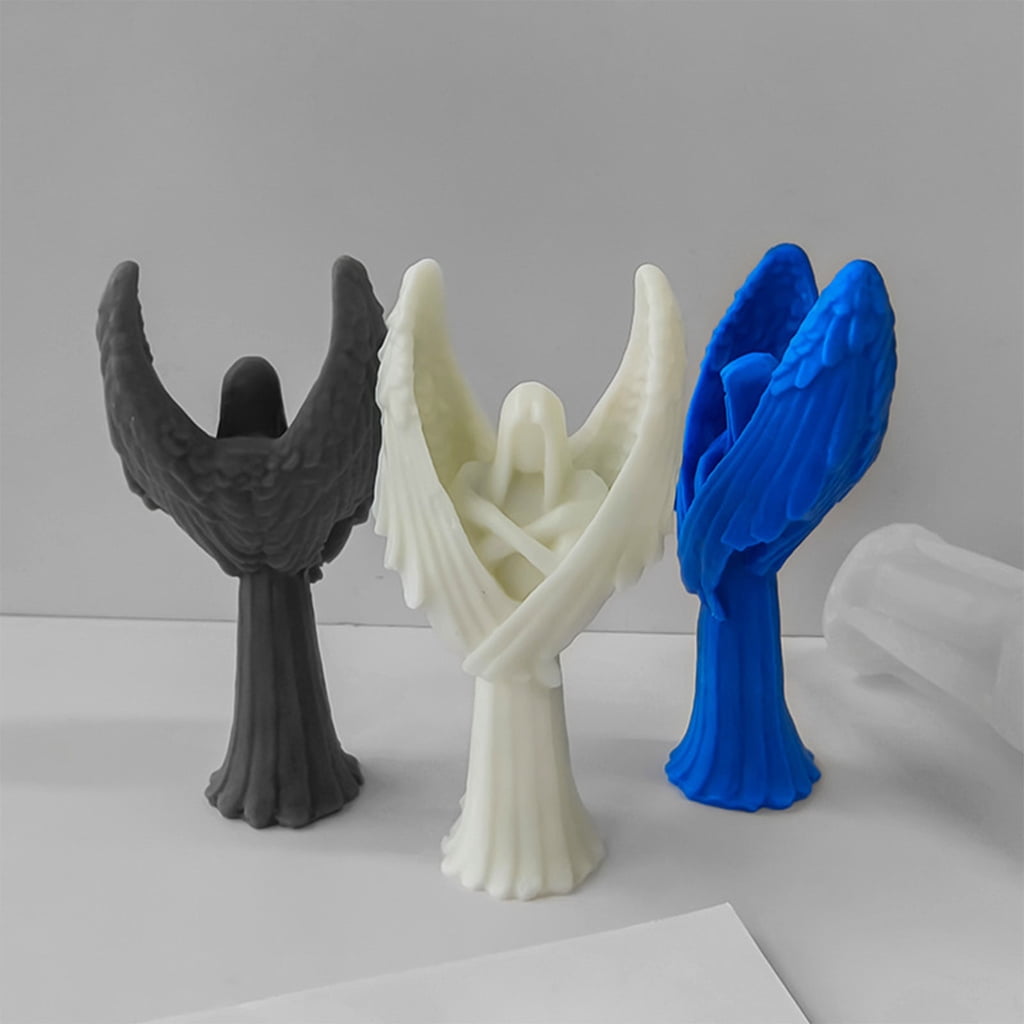 Halloween Goddess Candle Mold for Making Candle Soap Plasters Resin Casting Silicone Mold Non-stick Easy to De-mold
