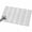 Gray, variant on Black Leaves Striped Washable Area Rug 8 x 10 ft Rustic Farmhouse Country Stripe Modern Soft Non Slip Rugs Stain Repellent Indoor Felt Carpet for Living Dining Room Bedroom Home Office