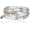 Amazon Green, variant on Beaded Bangle Bracelets for Women Silver Wrap Bangles Bracelet Womens Costume, Crystal, Style B3023