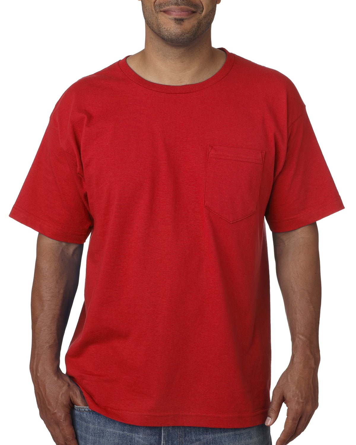 Bayside Adult Short-Sleeve T-Shirt with 