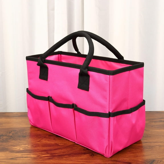 MIPCASE Practical Pink Storage Handbag Durable Sundries Cosmetic and Garden Pruning Tools Pouch