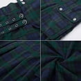 thumbnail image 6 of Miluxas Men's Skirt Shorts , Casual Skirt for Men, Adjustable Fit, Skirt Meet Almost for Any Occasion Green XXXXXL(XXXXXL), 6 of 9