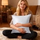thumbnail image 5 of CaiYueKe Decorative Couch Pillow with Insert - Throw Pillow for Sofa Bed Living Room Bedroom Outdoor Patio Home Decor, Summer Style Square Soft Geometric Pattern Pillowcase, 5 of 7