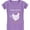 Lavender, variant on Tstars Girls Guess What? Chicken Butt T-Shirt: Funny & Cute, Perfect for Animal Lovers - Girls Kids Tee with Hilarious Graphic Print XL (11-12) Black