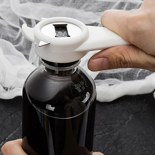 Stainless Steel Bottle Opener Four-In-One Multi-Purpose Bottle Opener Beverage Can Opener Wine Opener Can Opener Stainless Steel Stainless Steel Can Opener