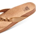 thumbnail image 5 of REEF Women's Cushion Court Twist Flip Flops size 10, 5 of 6