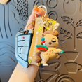 thumbnail image 3 of LLavero de unicornio de dibujos animados Kawaii, colgante de muñecas lindas, llavero de coche, artículos de calidad, mochila, adornos, joyería, regalos para amigos, nuevo, 3 of 4
