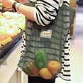thumbnail image 4 of Sac de Courses en Liquidation, Long Manche, Portable/lavable, Réutilisable, Filet, Sac de Courses, Organisateur pour Courses, Jouets de Plage, Fruits, Légumes et Marché, Sacs de Rangement sous Vide, 4 of 4