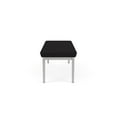 thumbnail image 5 of Lenox Steel Reception Waiting Room 3-Seat Bench / Silver Steel / Black, 5 of 5